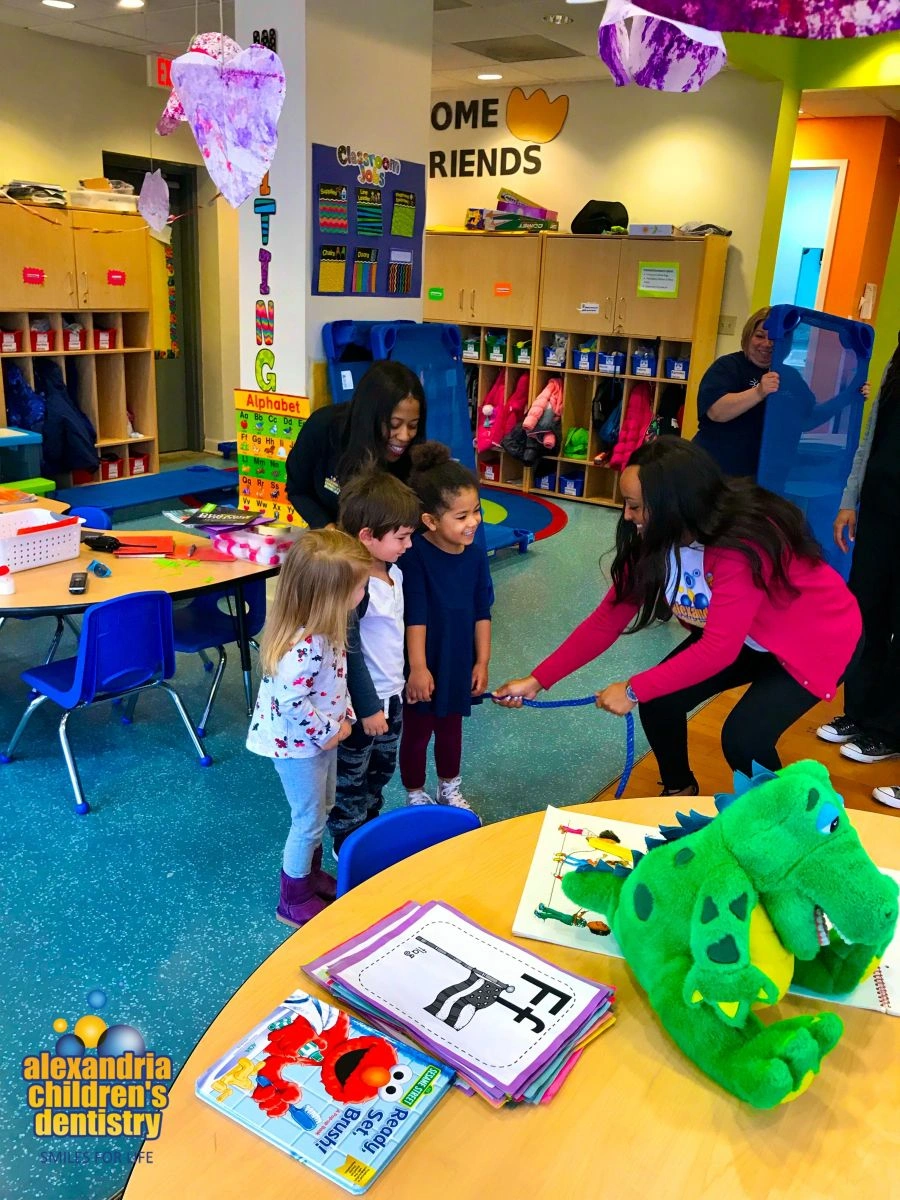 National Children’s Dental Health Month: School Talk with Dental Dr. Angela!